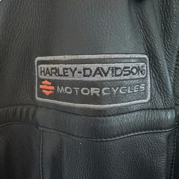 Harley-Davidson Large Winter Riding Jacket with zip in/out lining - Picture 3 of 8